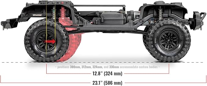 Traxxas TRX-4 Defender Clipless-Silver