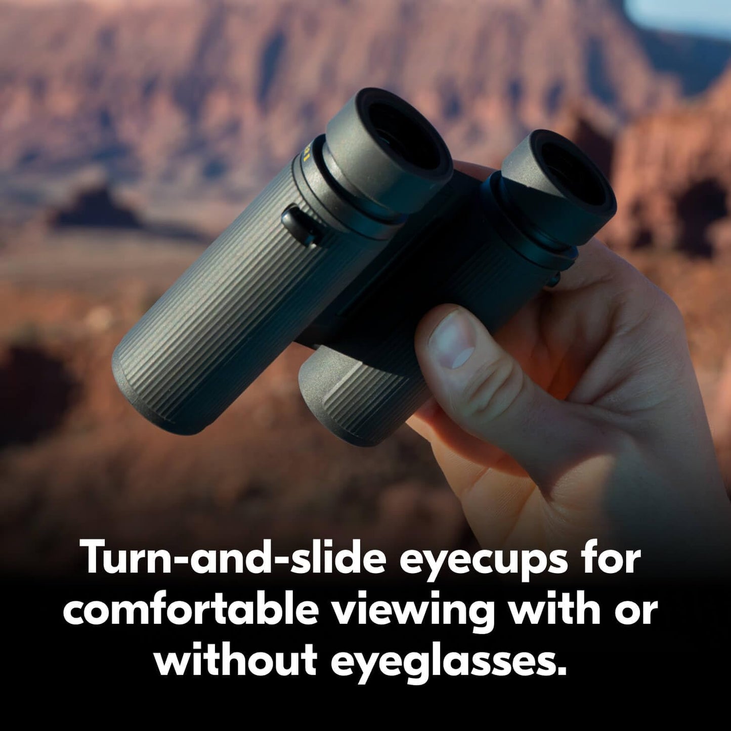 Nikon Trailblazer II 10x25 | Ultra-Compact Waterproof and Fogproof Travel Binoculars with Multilayer-Coated Optics and Rubber-Armored Body