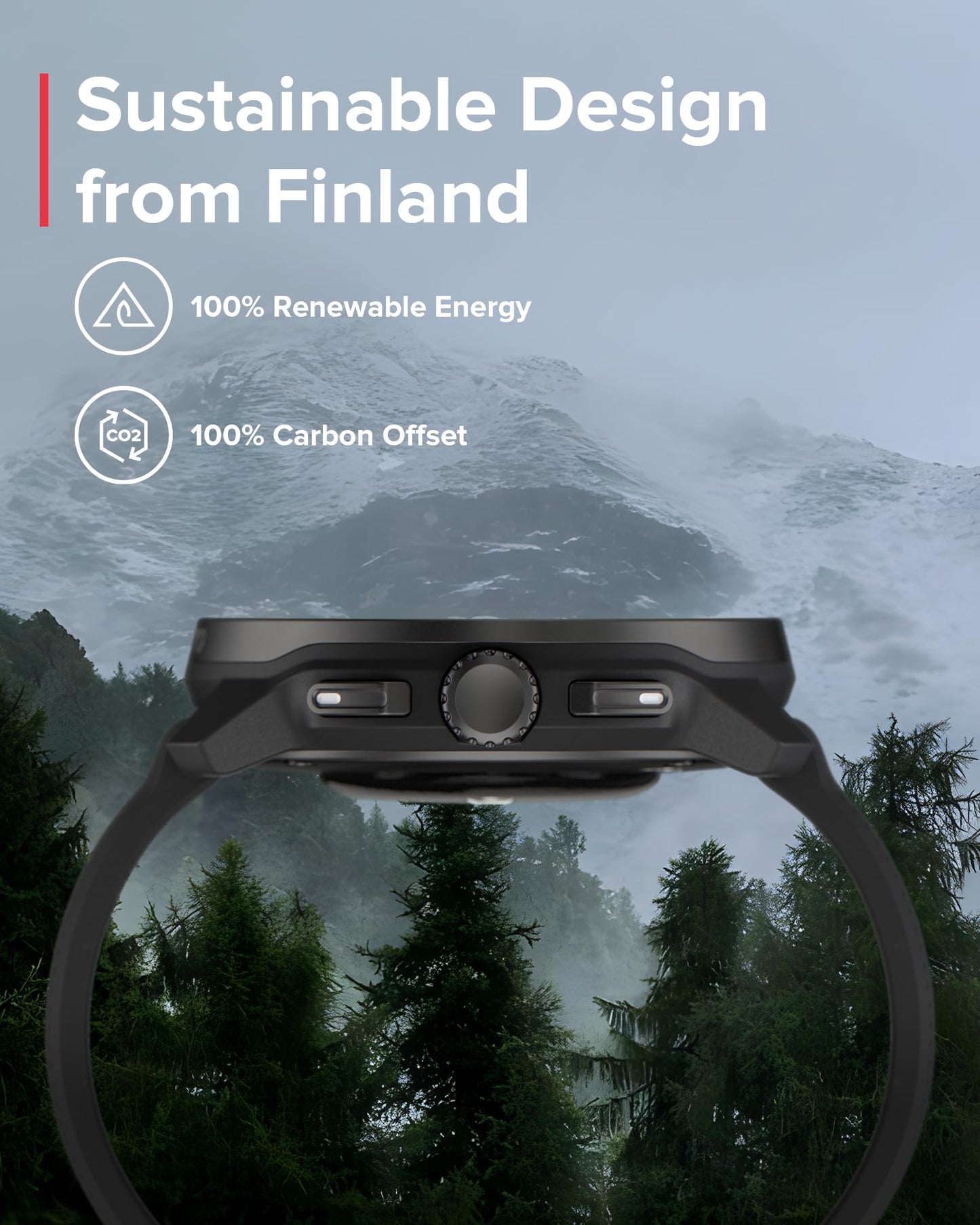 SUUNTO Race S GPS Sports Watch, 1.32" AMOLED Touchscreen w/Crown, 13 Days Battery Life, Training & Sleep Health Tracking, Dual-GNSS, 32GB Global Offline Maps, Lightweight for Running, All Black