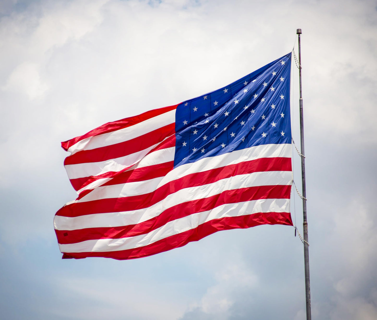 American Flag 6x10 Ft for Outside Longest Lasting- Ultra Durable, Tear-Proof Heavy Duty Spun Polyester US USA Flags - Fade Resistant, Embroidered Stars, Sewn Stripes, Brass Grommets - Outdoor Decor