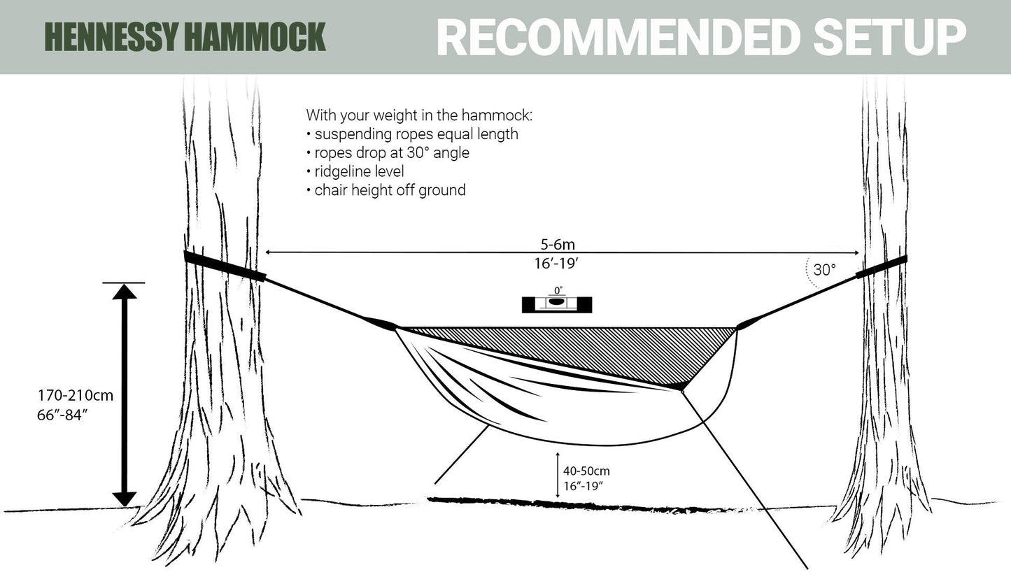 Hennessy Hammock - Explorer Deluxe Zip XL