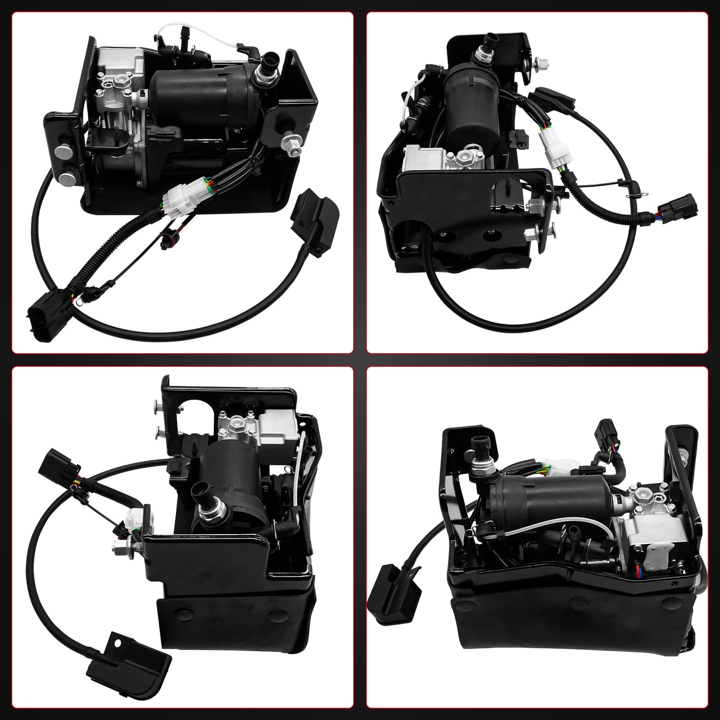 23316154 Air Ride Suspension Compressor Pump Fit for Cadillac Escalade ESV, for Chevy Suburban Tahoe, for GMC Yukon XL 2015-2020, OE Replace 22797525, 23282712, 23232591