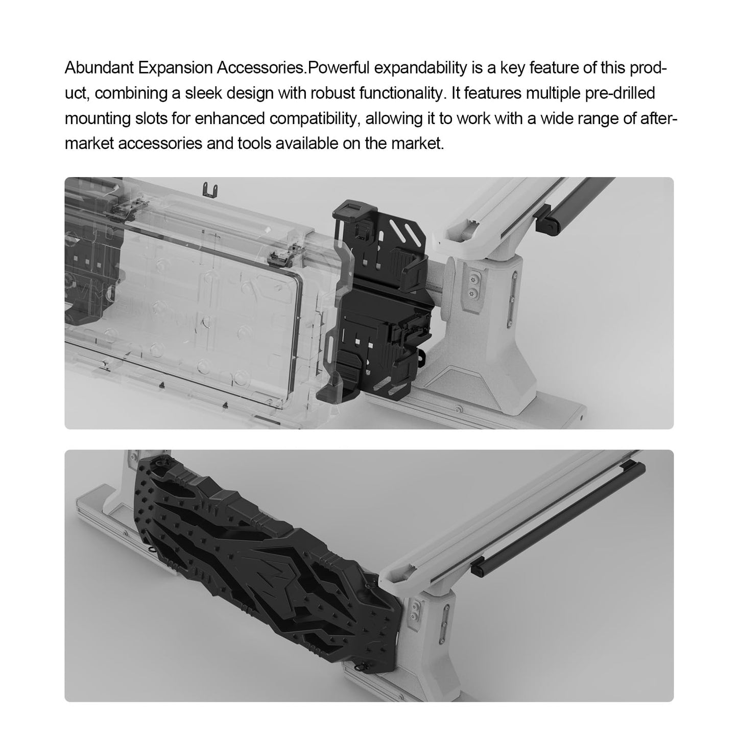 Tonneau Compatible Truck Bed Rack, Fits Tacoma, JT & Ranger, Aluminum Construction, 838 lbs Load Capacity, Anti-Theft & Easy Install