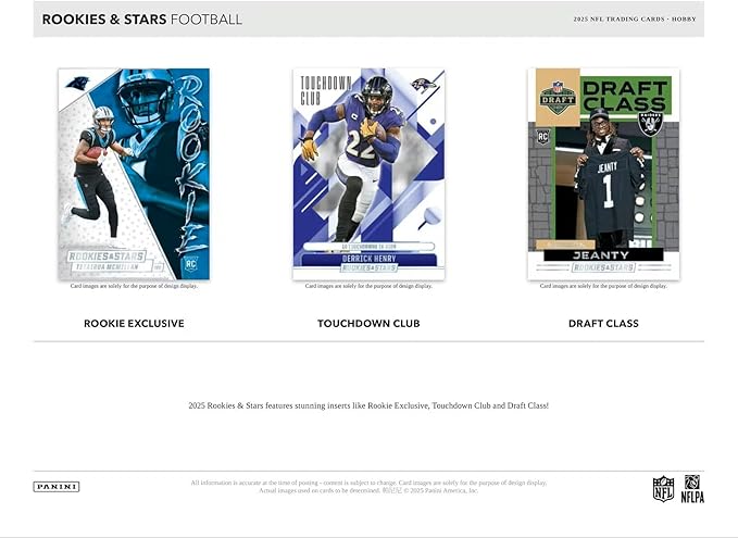 Panini 2025 Rookies & Stars Football Hobby Box