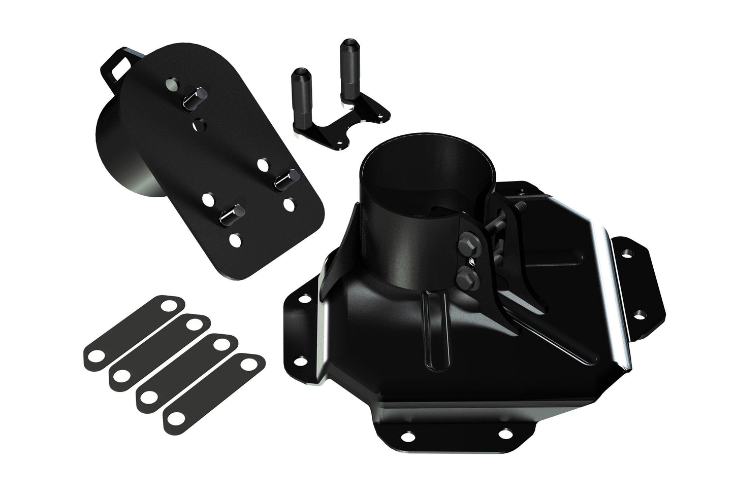 TeraFlex 4838130 JK JKU HD Adjustable Spare Tire Mounting Kit