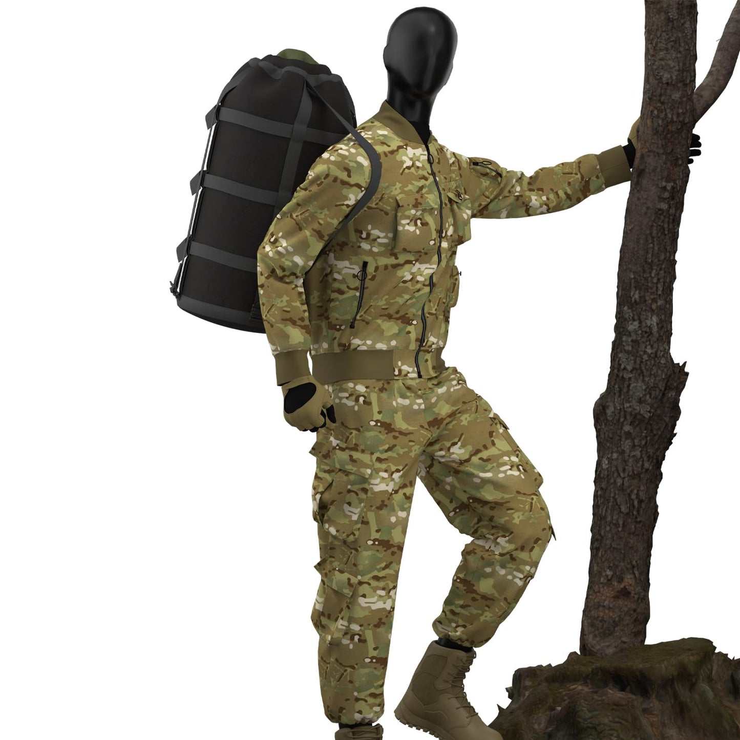 MT Army Military Modular Sleeping Bags System, Multi Layered with Bivy Cover for All Season, OCP