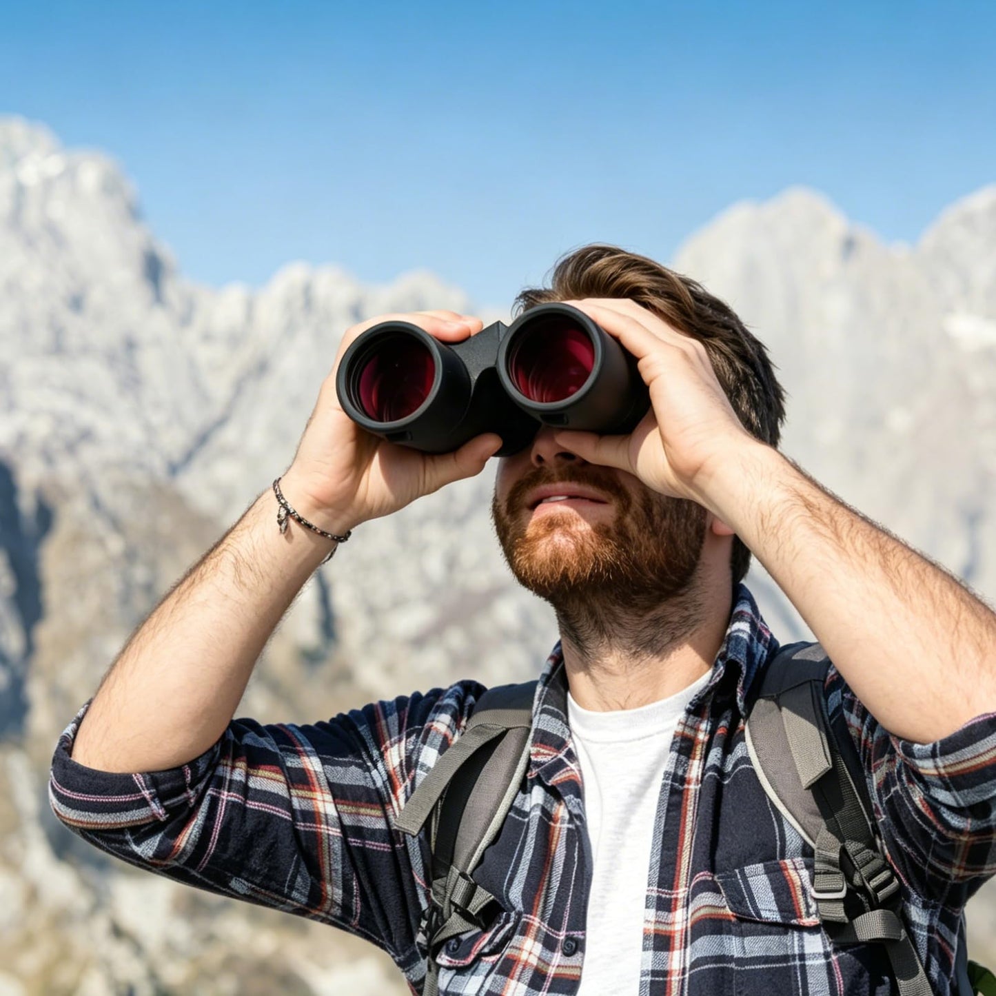 ED 10x50 Professional Binoculars for Adults High Powered, Fully Multi-Coated Lenses, Super Bright BAK4 Prism Waterproof Compact Binoculars for Bird Watching Hunting Stargazing Hiking Cruise Travel