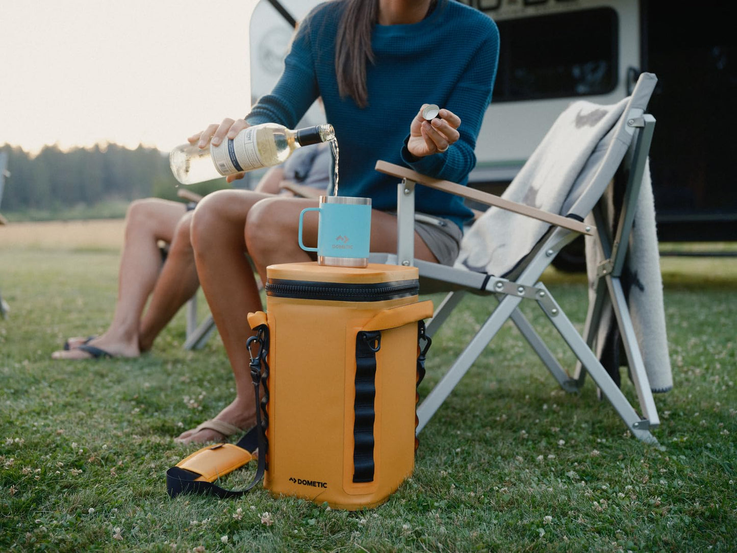 PCS 9 Premium Soft Cooler, Insulated Leakproof Softsided Cooler Bag, Portable Ice Chest, Glow