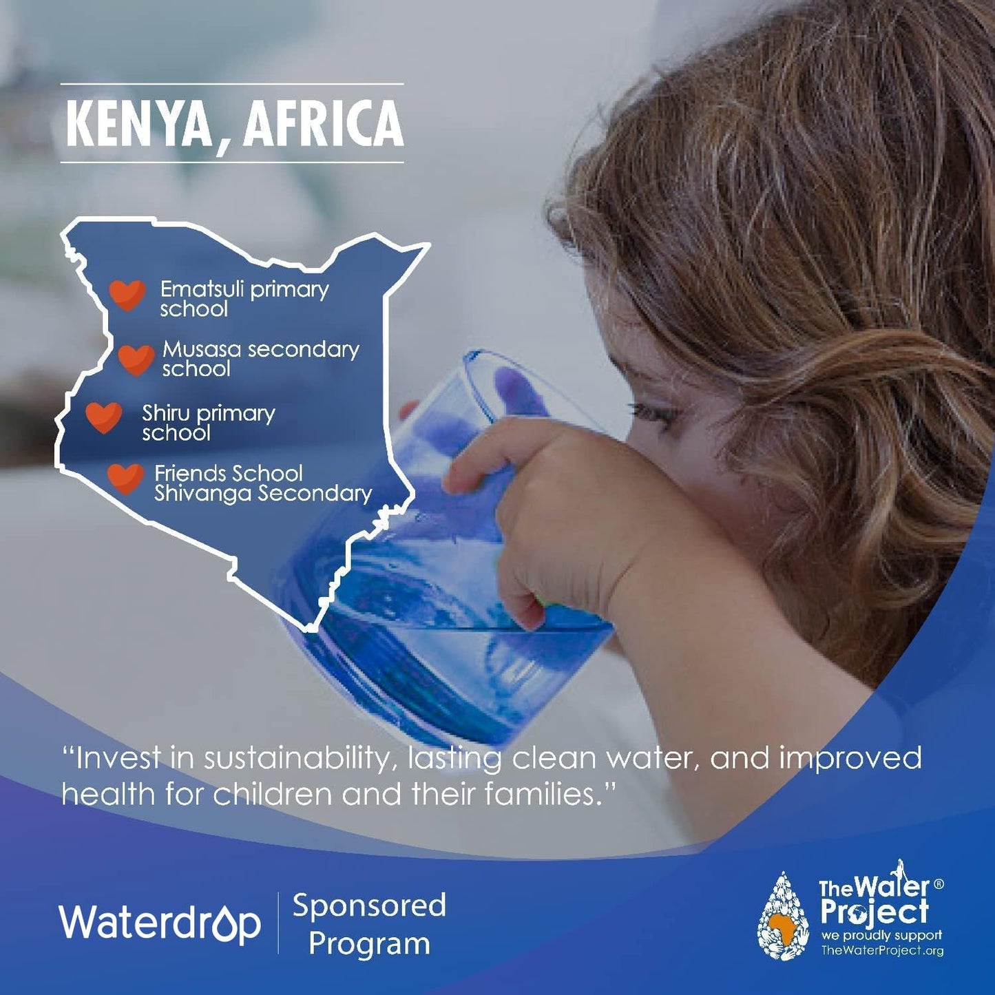 Waterdrop TK-A Gravity Water Filter System, NSF/ANSI 42&372 Standard, Reduces Lead and up to 98% of Chlorine, with 2 Black Carbon Filters and Metal Spigot for Home, Travel, 2.25G