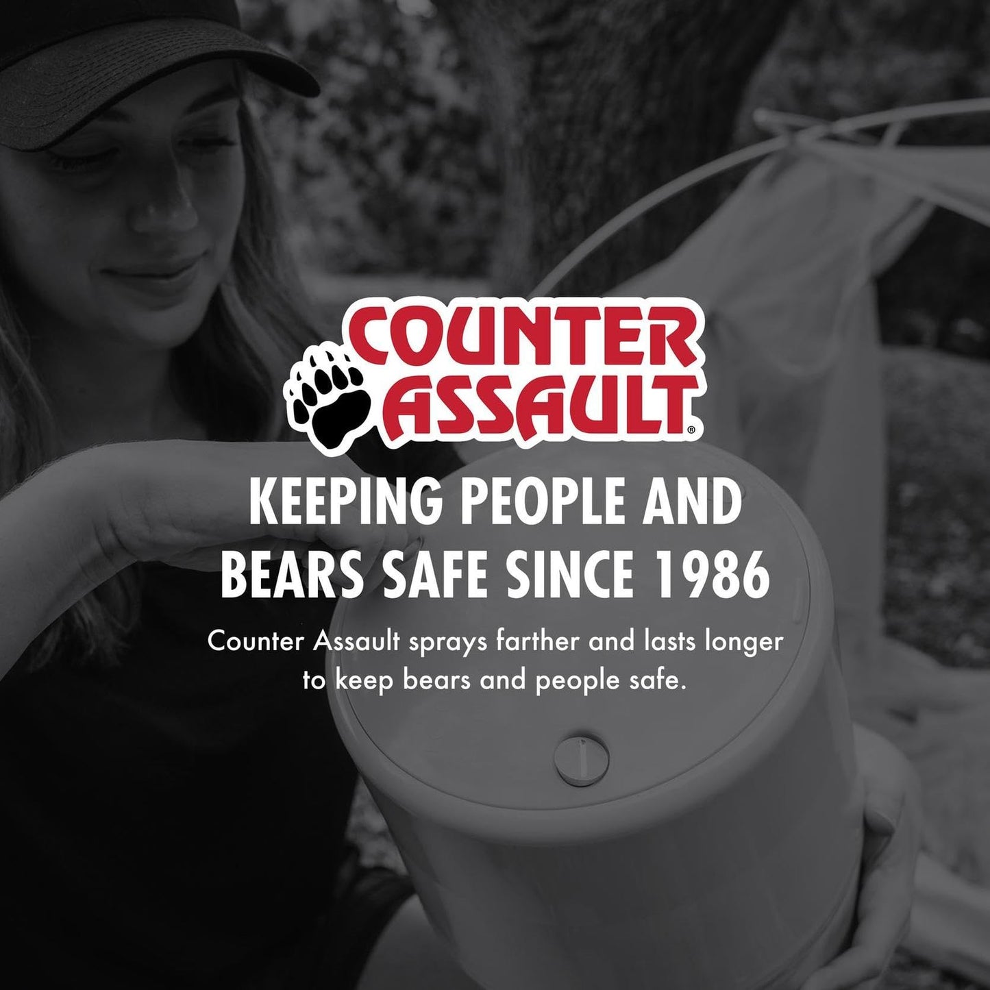 Counter Assault Bear Keg Food Storage Container Yellow