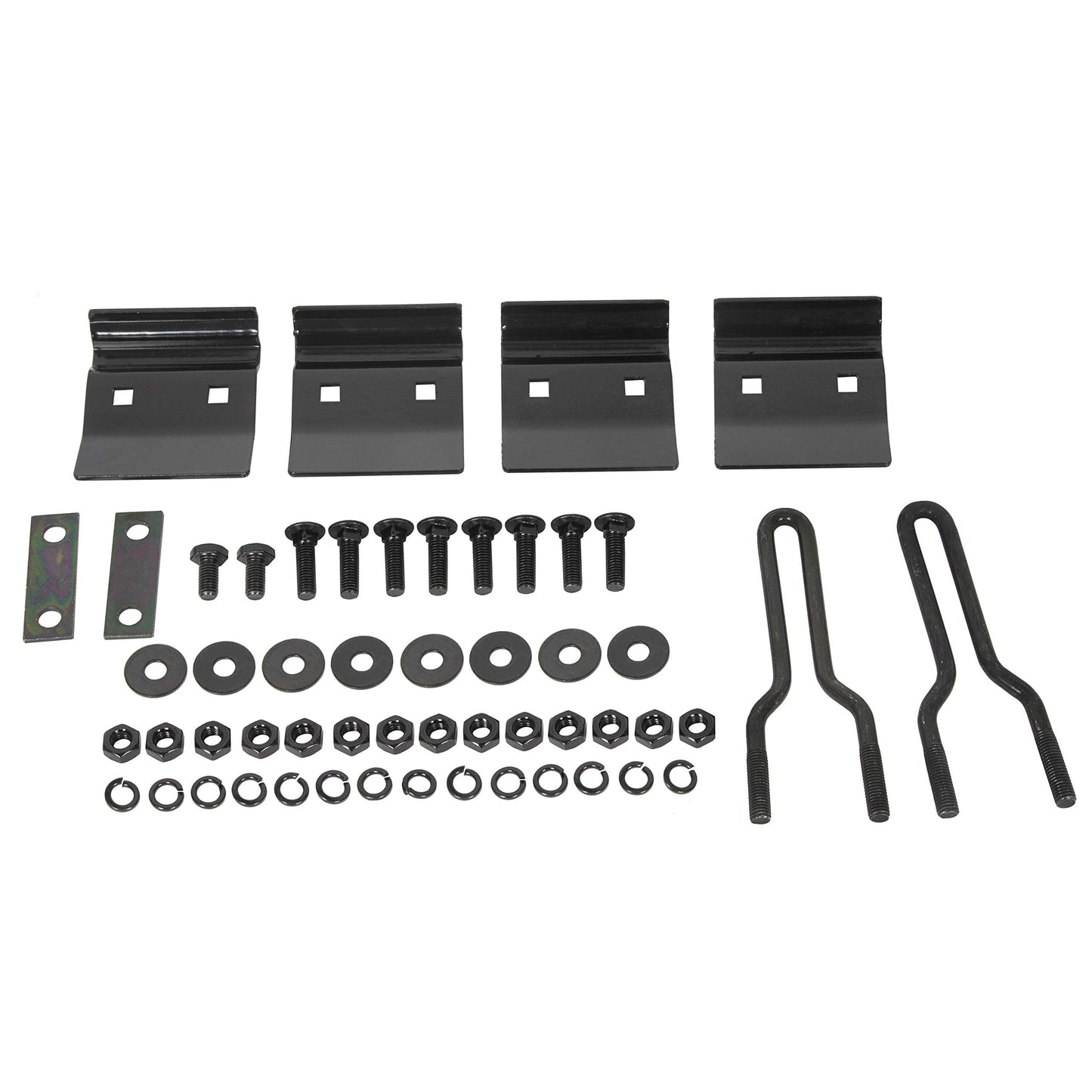 ECOTRIC Cross Bar 53"-66" Compatible with 1999-2022 Chevy Express 2500 3500/GMC Savana 2500 3500/Ford E-150 E-250 E-350 E-450 Ladder Rack Carrier