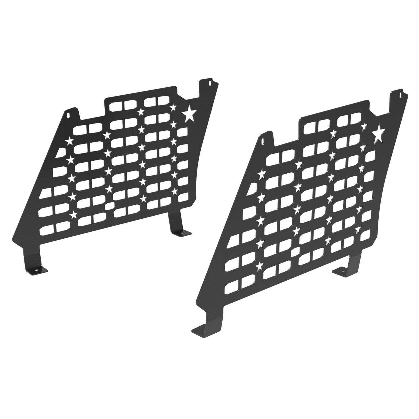 SLORIMOD Rear Side Window Molle Panels for Polaris XPEDITION ADV/ ADV5 24-25, Aluminum Rear Windows Protective Decoration for Polaris XPEDITION ADV/ ADV5 2024-2025 Accessories
