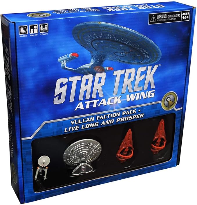WizKids Star Trek: Attack Wing Vulcan Faction Pack - Live Long and Prosper
