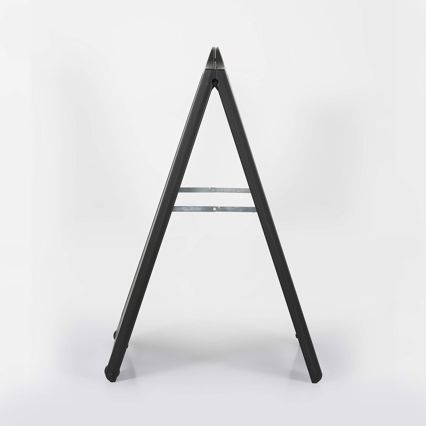 M&T Displays Street SignPro Board, Black 24x36 Inch Sandwich Board A-Frame Sidewalk Curb Sign Holder Folding Portable Double Sided Advertising Display for Restaurant Cafe