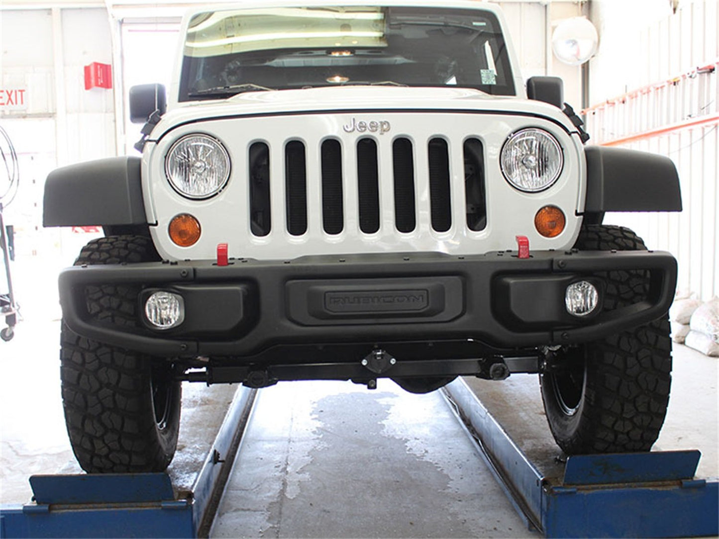 Blue Ox BX1134 Baseplate fits 2007-2018 Wrangler/Wrangler Unlimited with ARB Stubby Bar (No JL) & 2014-2018 Wrangler Rubicon X | Removable Arms | Safe Towing