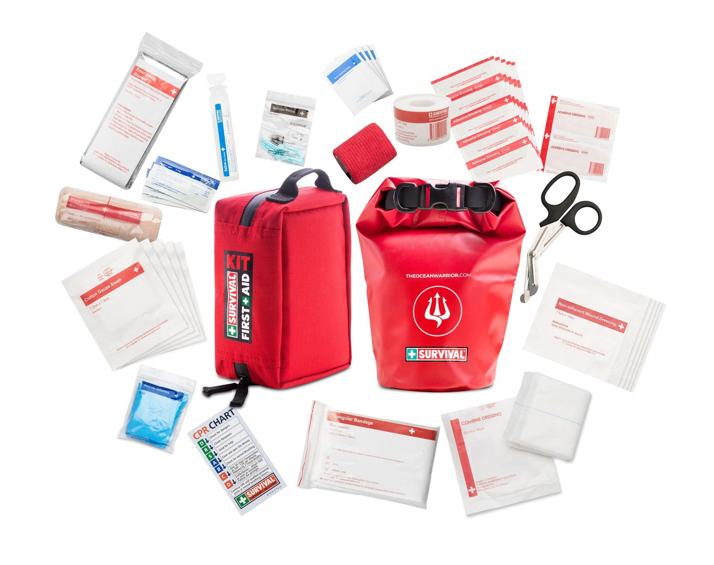 SURVIVAL Ocean Warrior First Aid KIT