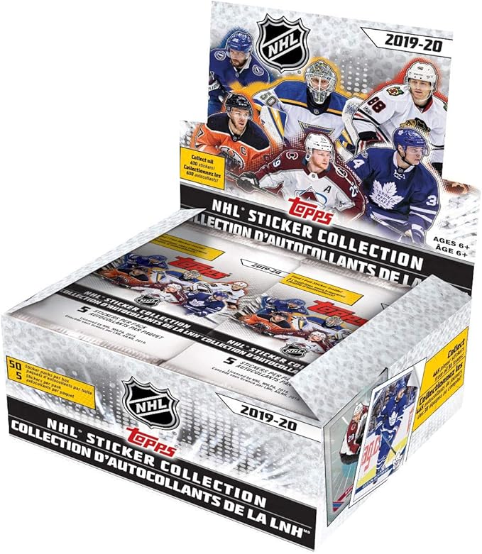Topps 2019-20 NHL Sticker Collection Box (Net)