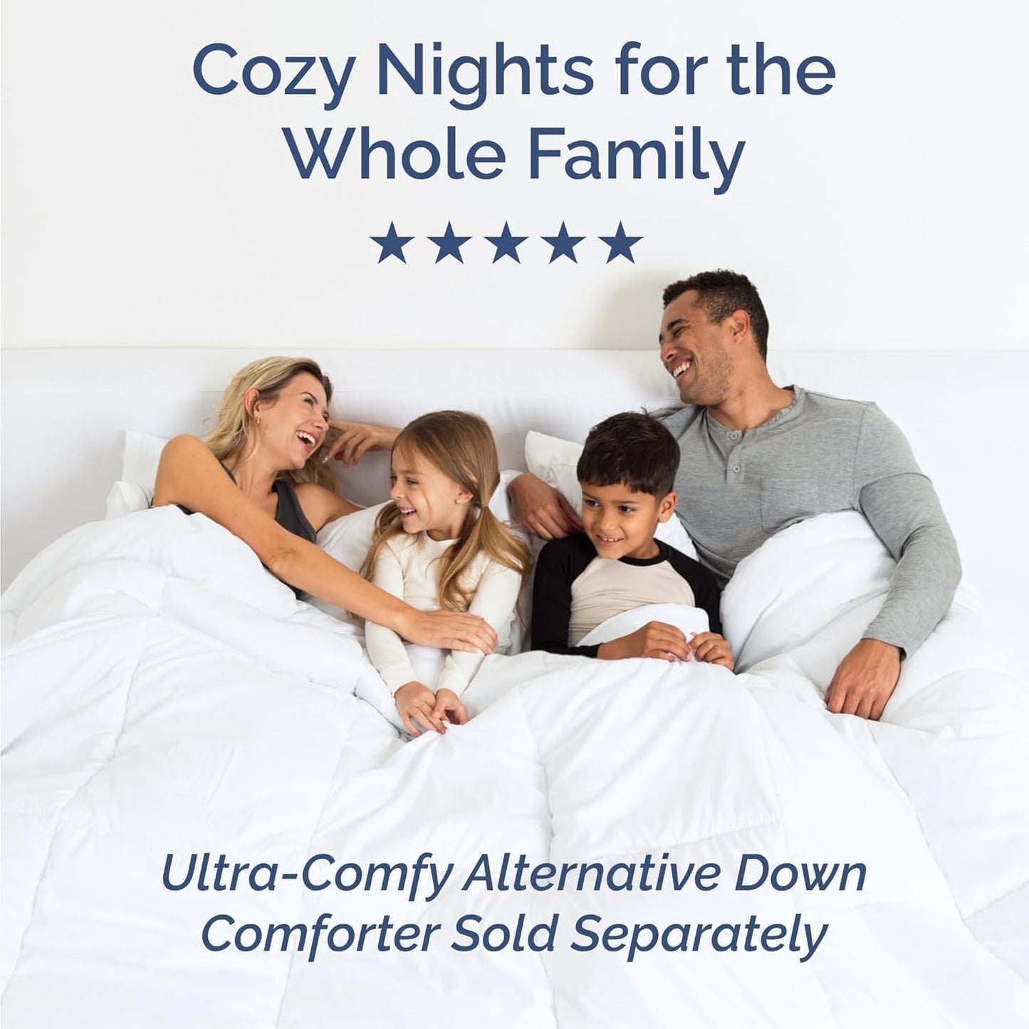 Queen Size 4-Piece Sheet Set | Skiennix Comfy Cooling Bed Sheets - Ultra-Soft, Wrinkle-Free, Deep Pockets - Hotel Luxury Bedding in White