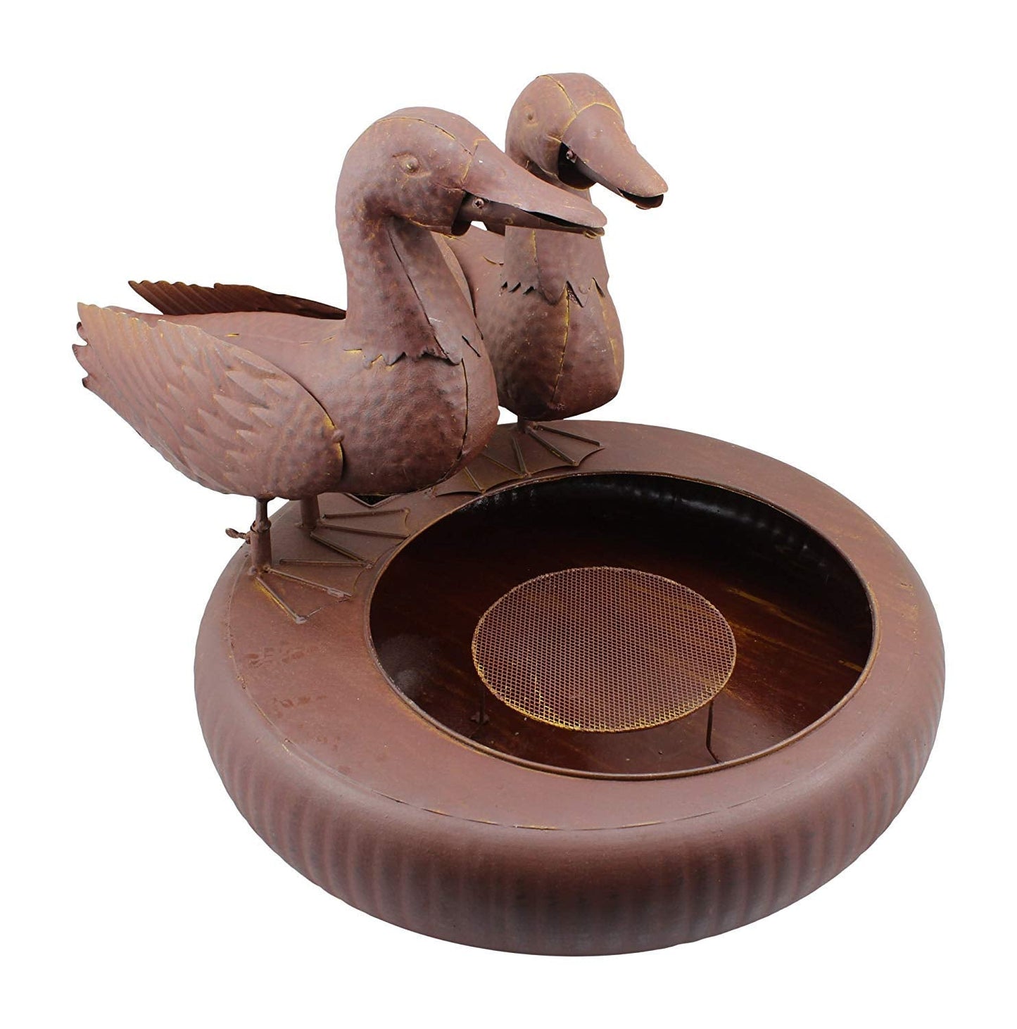 Park Hill Collection Folk Art Duck Fountain - Spitter with Pump (Duck)