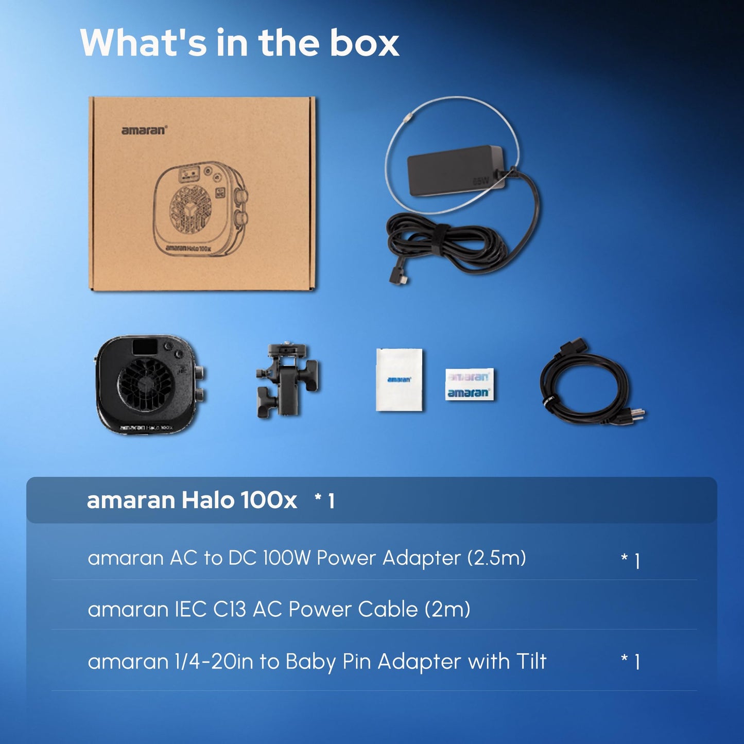 Aputure Amaran Halo 100x 100W COB Led Video Light Bicolor 2700k-6500k,4,890 lux @ 1m, Ultra-Compact Travel Light,USB-C PD Power,App/NFC Control, Bowens Mount (100, Watts)