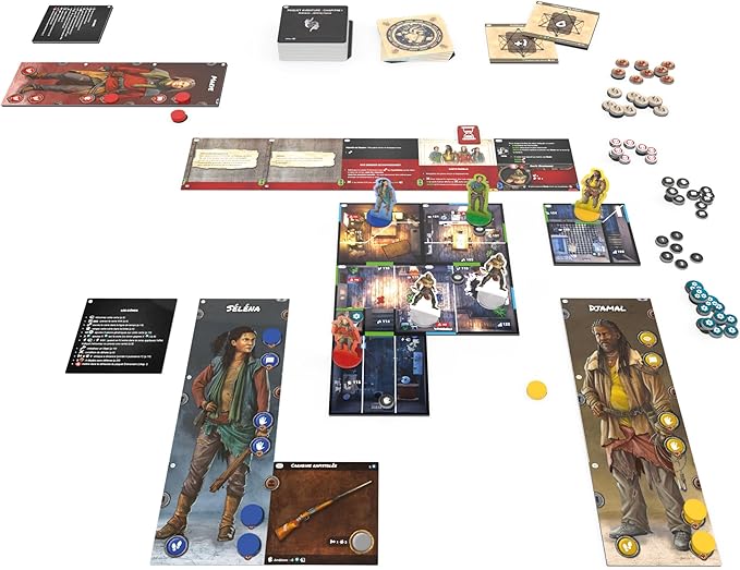 Heredity: The Book of Swan Board Game - Cooperative Narrative-Driven RPG Adventure for Kids & Adults Ages 14+ 1-4 Players 150 Minute Playtime Made by Blackrock Games