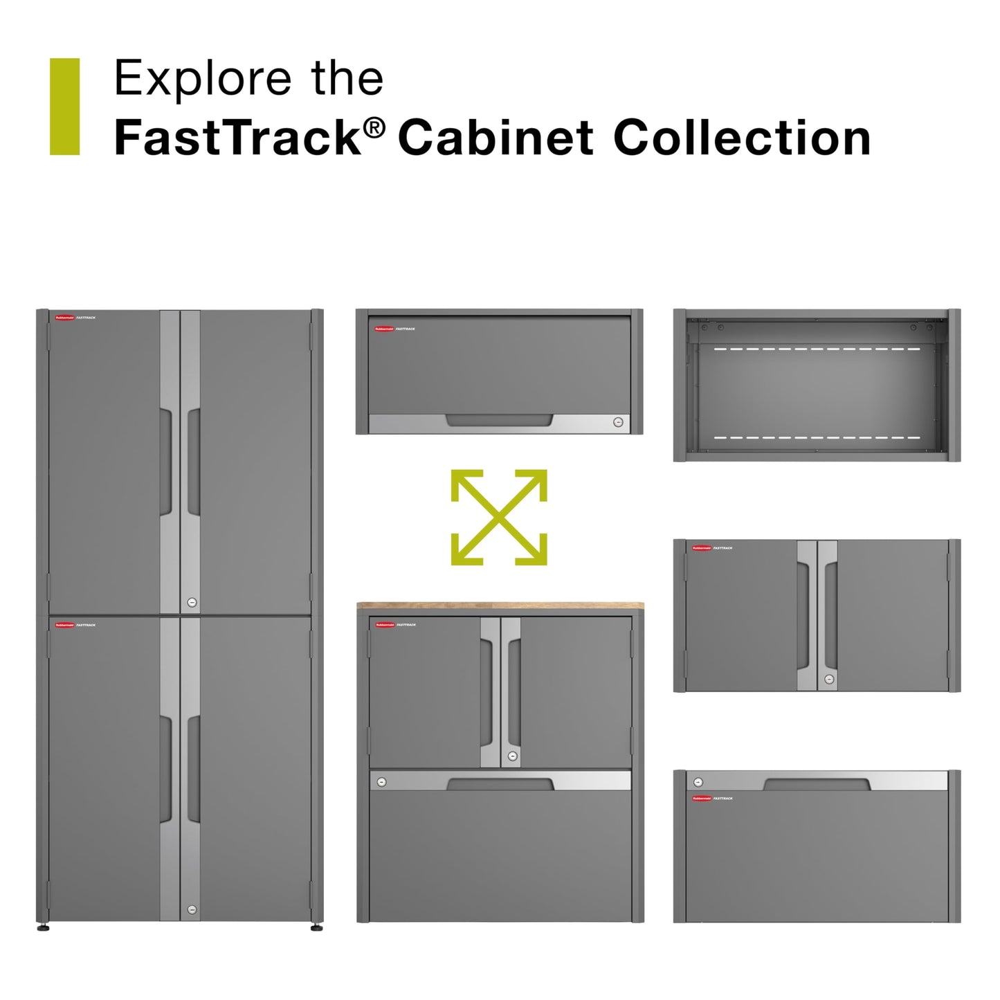 Rubbermaid FastTrack Single Drawer Cabinet, Garage Storage Systems, Garage Organization