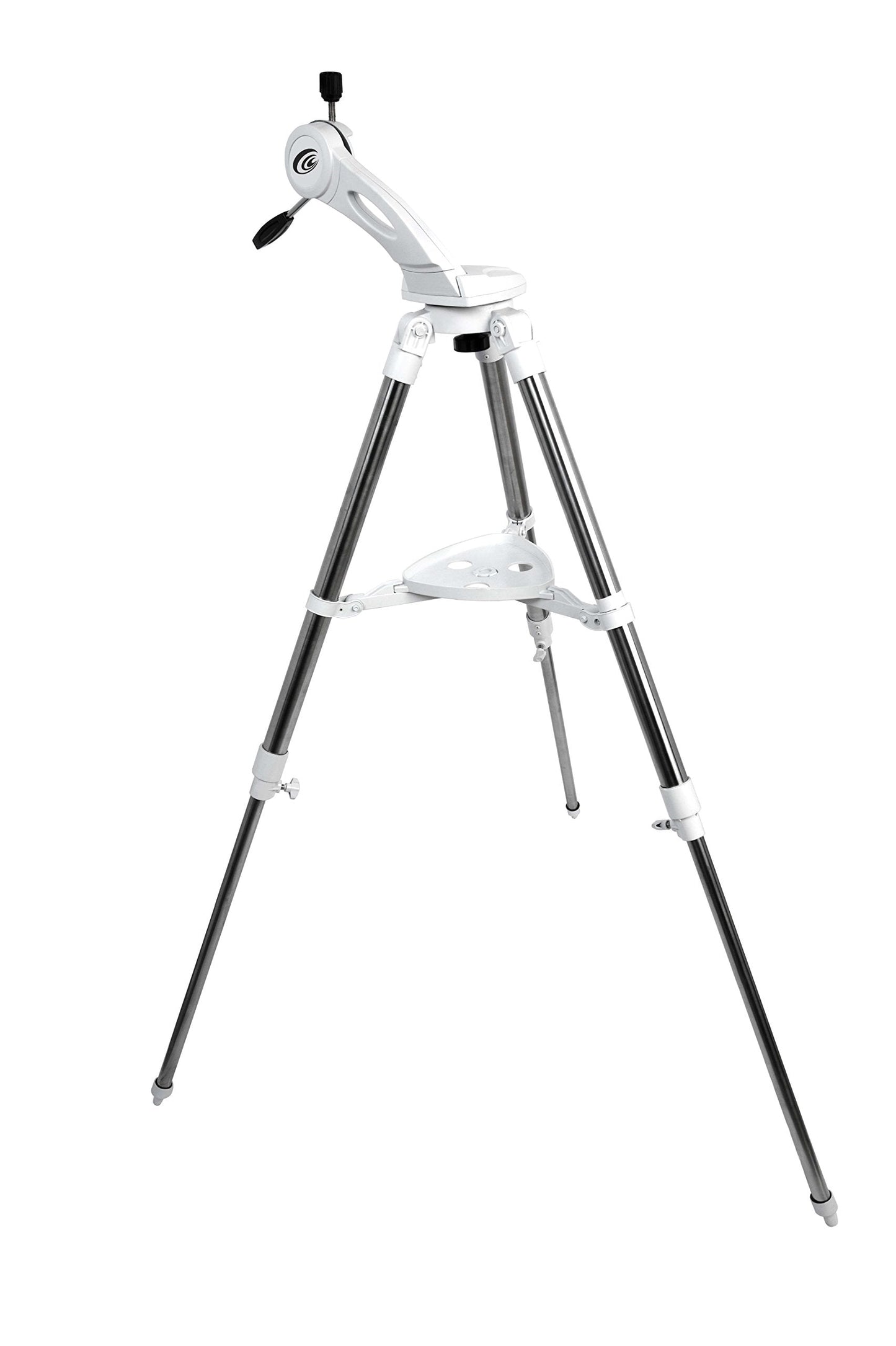 Explore Scientific FirstLight Twilight Nano Alt-Azimuth Mount & Stainless-Steel Tripod – Supports Up to 14 lb, Vixen-Style Dovetail Saddle, Collapsible Legs 25.5″-45″, Grab-and-Go Setup