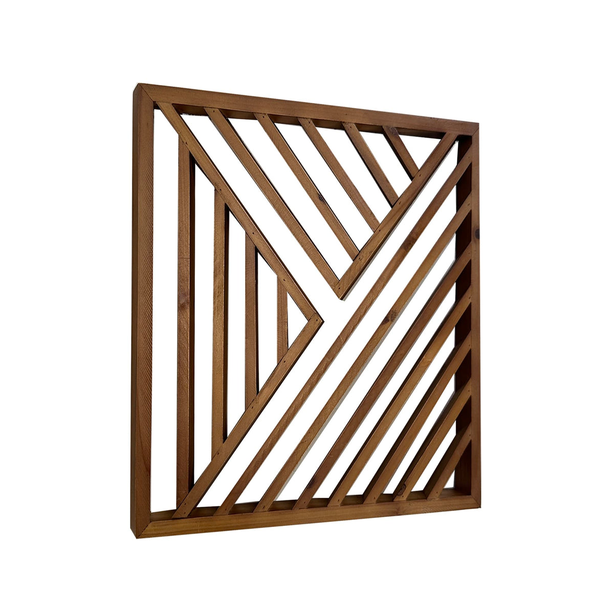 Musanpou Wooden Geometric Home Wall Decor Slatted Wood Design Wall Sculpture,Set of 3 Wood Wall Art decorate,Boho Bathroom Bedroom Living Room rustic Home Decoration