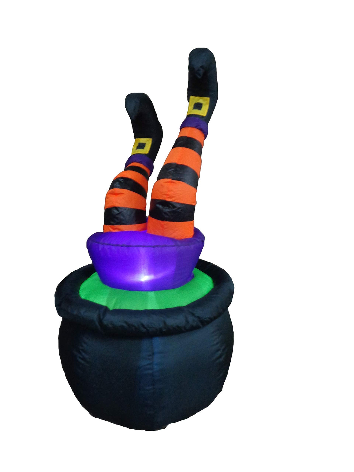 4 FT Tall Halloween Inflatable Three Pumpkins LED Lights Decor