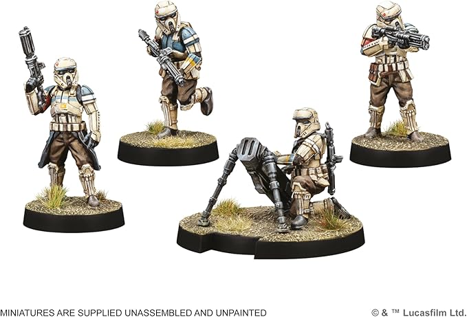 Asmodee Star Wars: Legion Imperial Shoretroopers - Corps & DF-90 Mortar Detachment Tabletop Miniatures Game Strategy Game for Kids and Adults Ages 14+ 2 Players 3 Hour Playtime