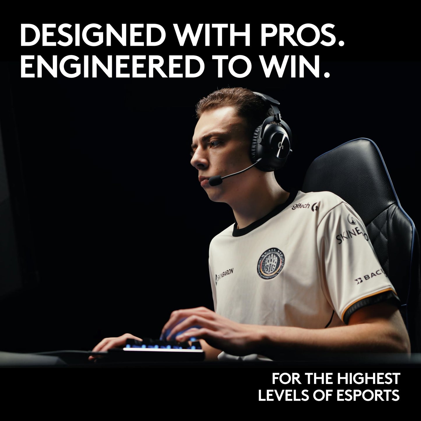 Logitech G PRO X 2 Lightspeed Wireless Gaming Headset: Wireless Gaming Headphones with Mic, 50mm Graphene Drivers, 2.02.0—7.1 Surround, Bluetooth/USB/3.5mm Aux, for PS4/PS5/PC/Nintendo Switch - White