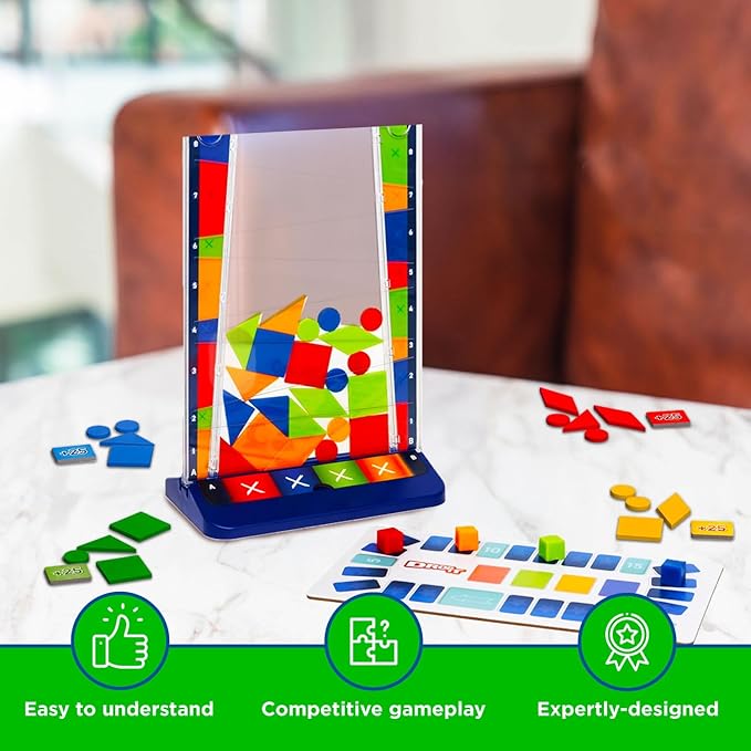 Drop It – A Fun Family Strategy & Dexerity Game by Kosmos Games Parents’ Choice Silver Award Winner Play Individually or on Teams Ages 8+ Fun for Kids Adults Family Game Nights