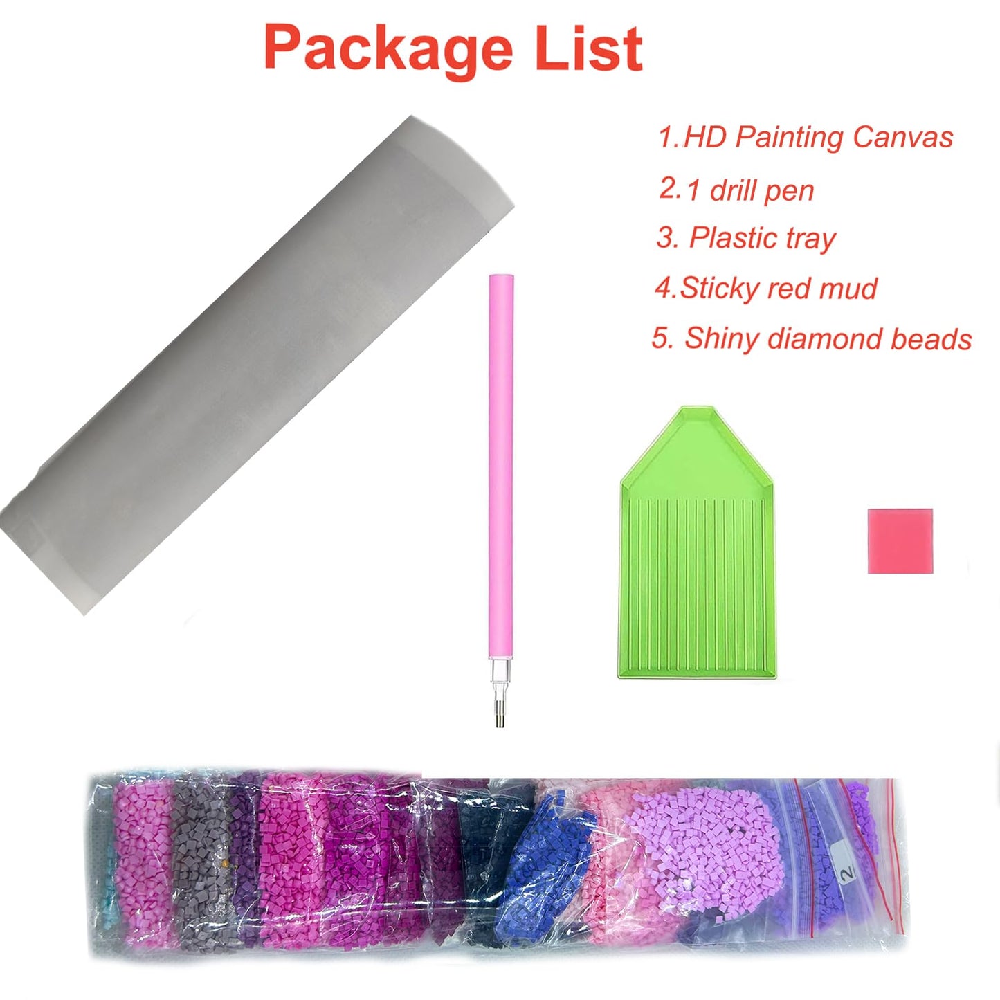 Lvmuu Diamond Painting Kits for Adults Hummingbirds, 5D DIY Full Square Drill Diamonds Art Sets for New Beginner, Large Animal Flowers Paint with Diamonds Beads Art Craft Home Decoration 40x50cm