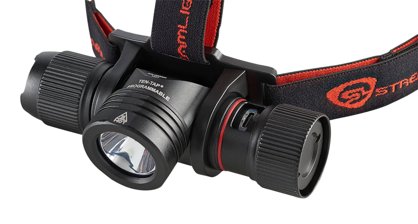 Streamlight 89001 ProTac 2.0 2000-Lumen Headlamp with Rechargeable Battery, Strap, Black
