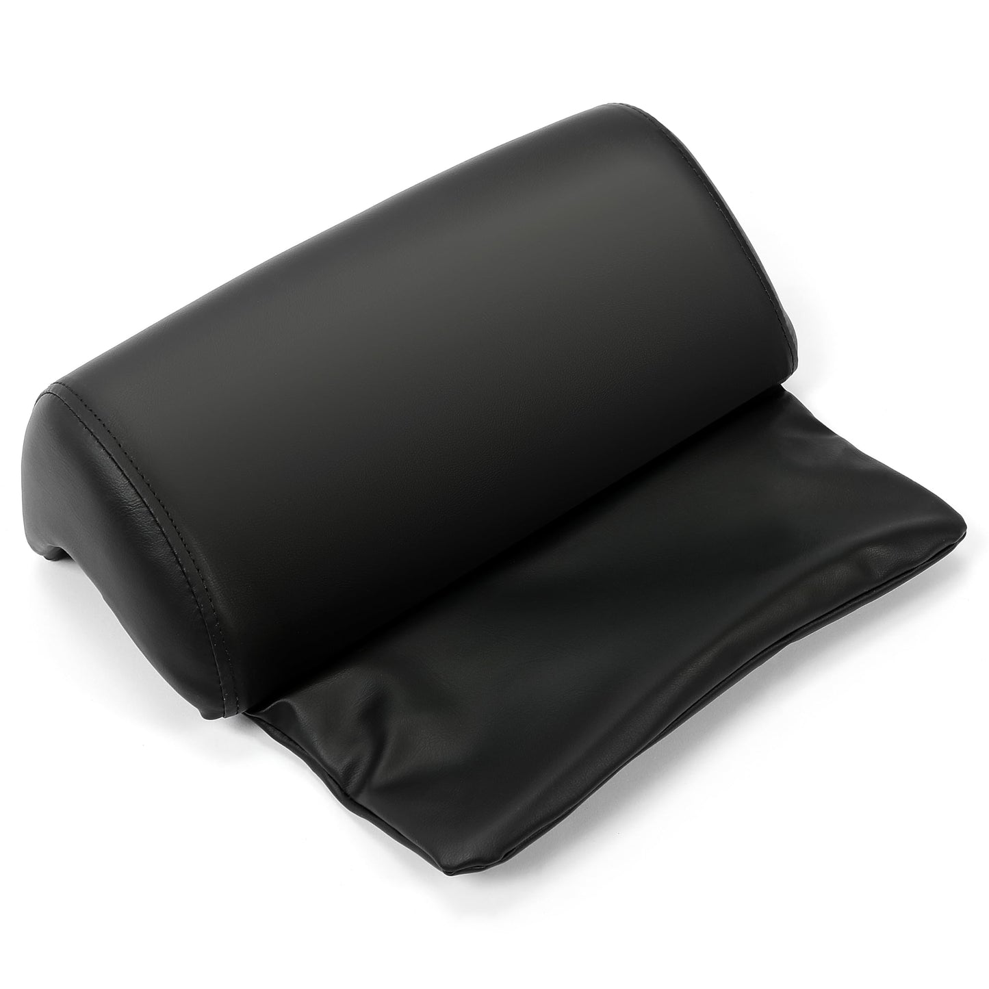 ECOTRIC 5.5" Razor Motorcycle Trunk Luggage w/Backrest Compatible with 2014-2024 Davidson Touring Models Trunk Tail Box