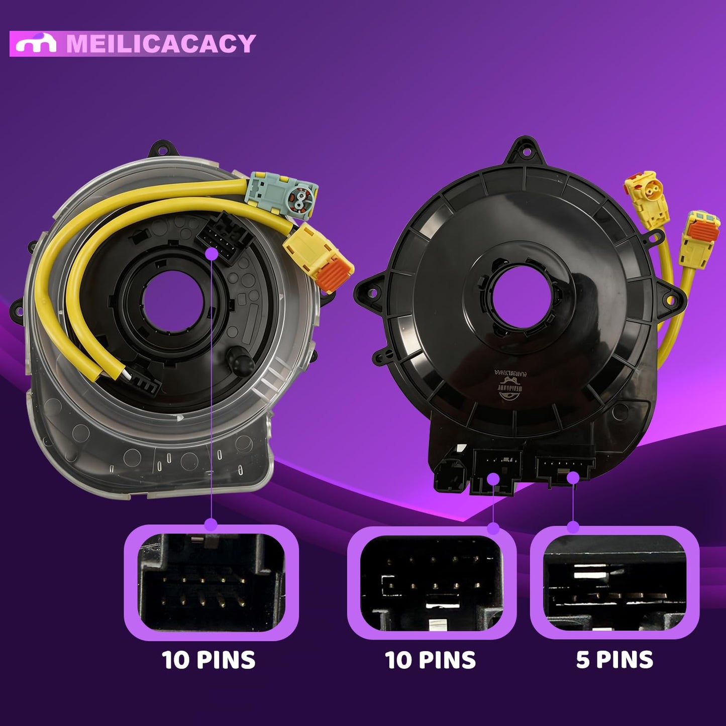 MEILICACY NO Heated Clock Drive Spring for Jeep Compass (2017-2021),Renegade (2015-2023) 6UW39LXHAA 6UE06LXHAA 6BZ85LXHAB 6BZ85LXHAA 6AS92LXHAA 6UW39LXHAC 6BZ86LXHAA 6AS93LXHAA 6AX66LXHAA