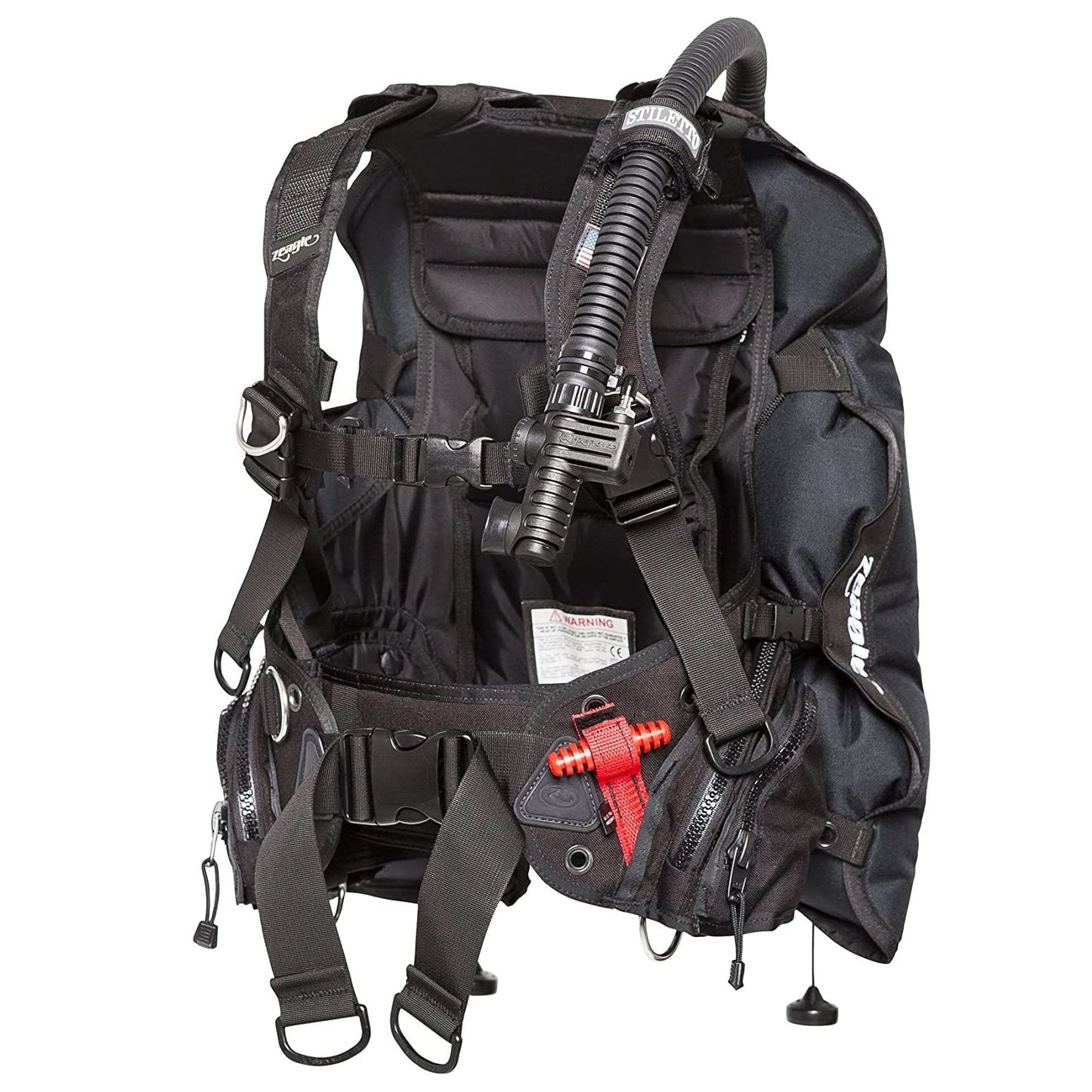 Zeagle Stiletto,w/inflator, Hose and RE Valve