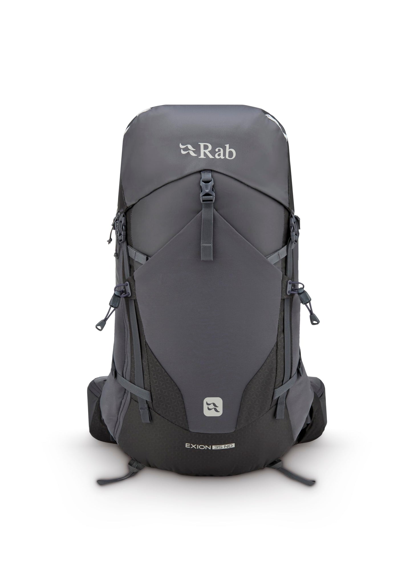 Rab Women's Exion ND Backpack - Comfortable Daypack for Hiking, Trekking, & Backpacking - Anthracite/Graphene - 35-Liter (Back Length - Small/Medium)