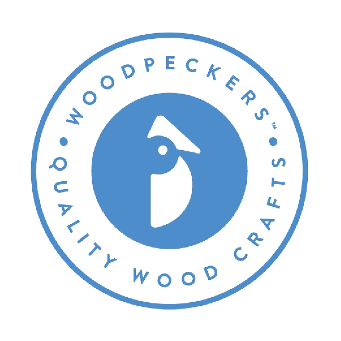 Woodpeckers Oval Wooden Plaque for Crafts - 12 Inch Beveled French Oval Unfinished Wood Craft Base - Pack of 1