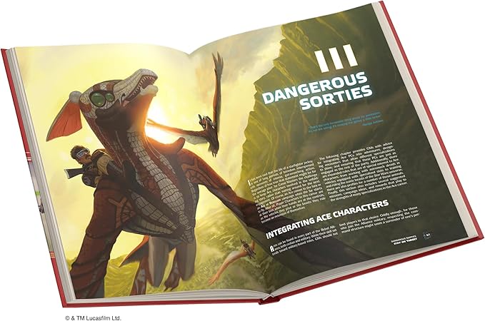 Asmodee Star Wars: Age of Rebellion Roleplaying Game Stay on Target SOURCEBOOK - New Specializations Starfighters & Species RPG for Kids & Adults Ages 14+ 3-5 Players