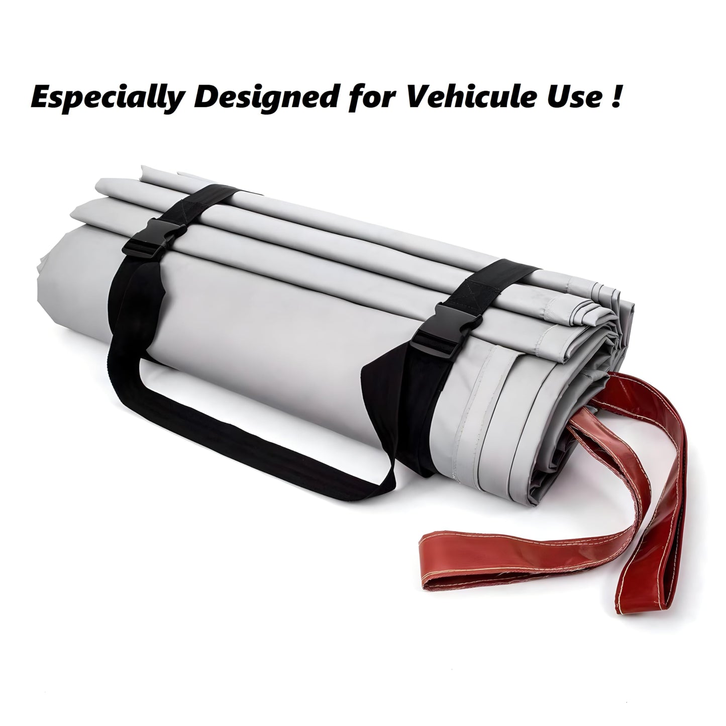 WORKKOOL Emergency Battery Blankets for Car,Fiberglass Fire Extinguisher Blanket,Survival Safety Fire Suppression Blanket for Electric/Fuel Vehicle Accidents with Carry Bag(13.12 * 19.7)