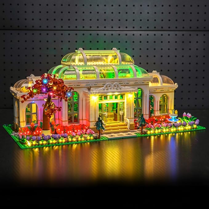 BrickBling LED Light Compatible with Lego The Botanical Garden Creative Lighting Kit Compatible with Lego 21353-No Bricks (Basic Version Light)