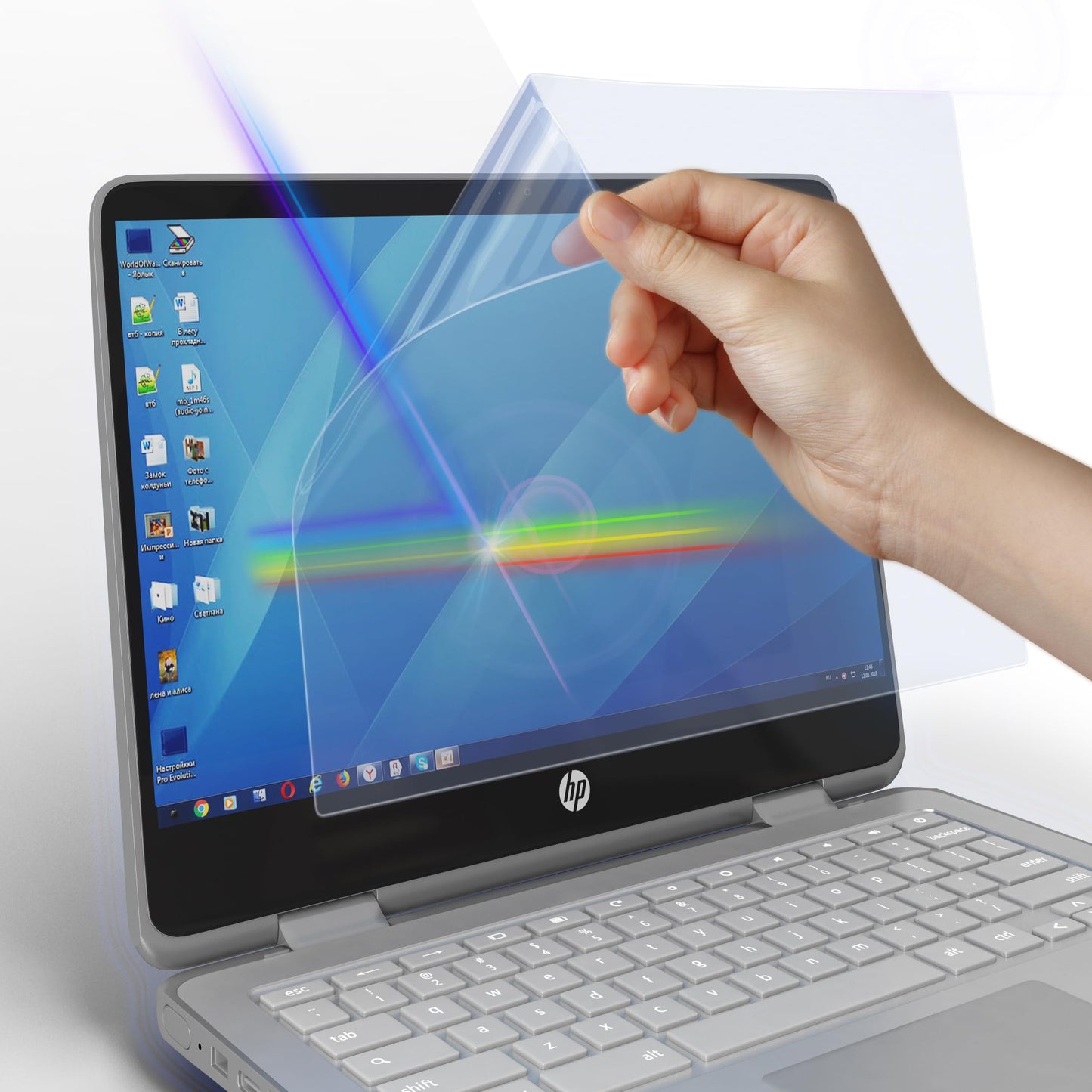 Premium Anti Blue Light and Anti Glare Screen Protector (3 Pack) for 14 Inches Laptop. Filter out Blue Light and relieve computer eye strain to help you sleep better