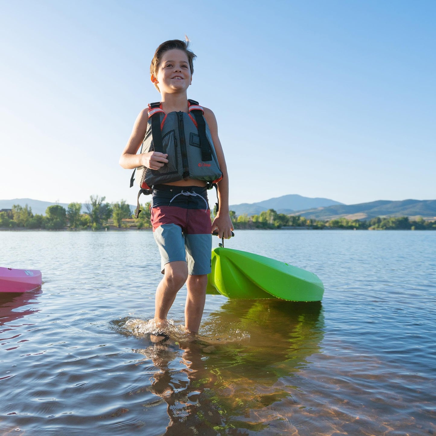 Lifetime 90153 Youth Wave Kayak with Paddle, 6 Feet (Green)