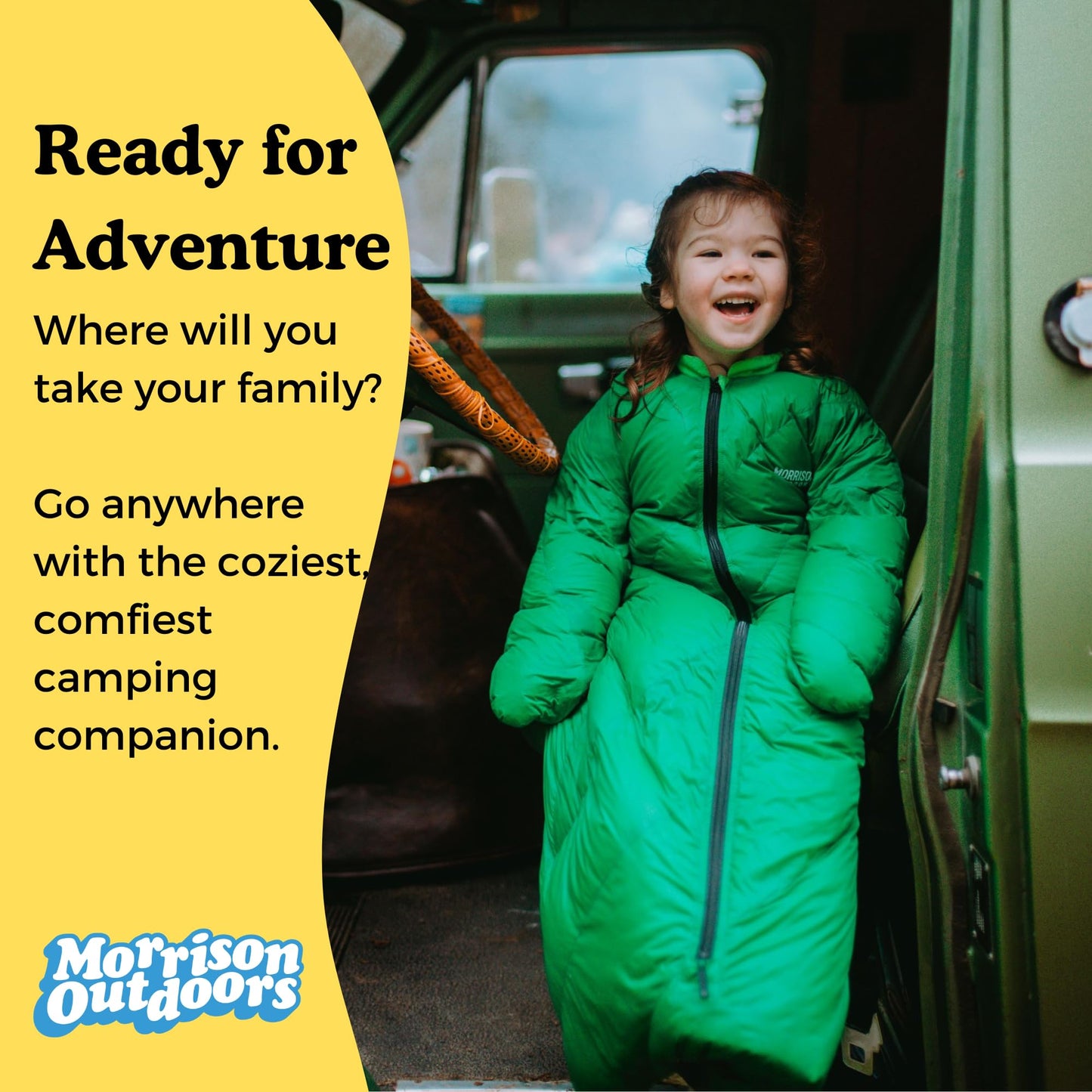 Big Mo 20 Kids Sleeping Bag (Ages 18-36mo), The Warmest 100% Down Camping Sleeping Bag for Kids Age 18-36 Months Old. (Bayberry Blue)