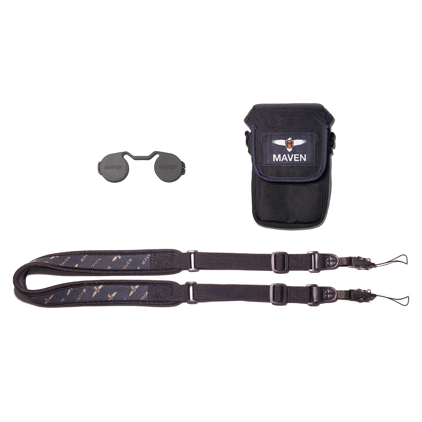Maven B.7 25mm ED Binocular (8X25, Grey/Orange)