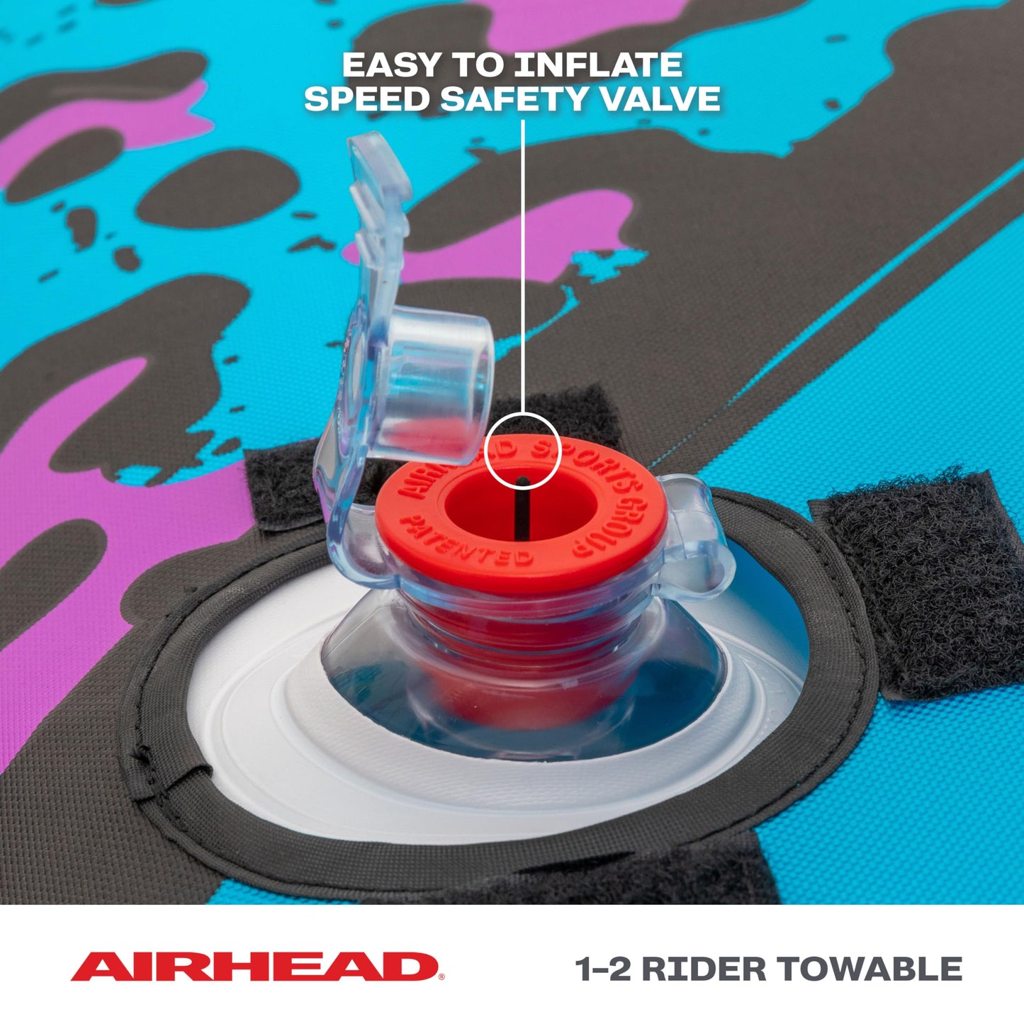 Airhead Booyah 2 Towable Tube 2-Rider