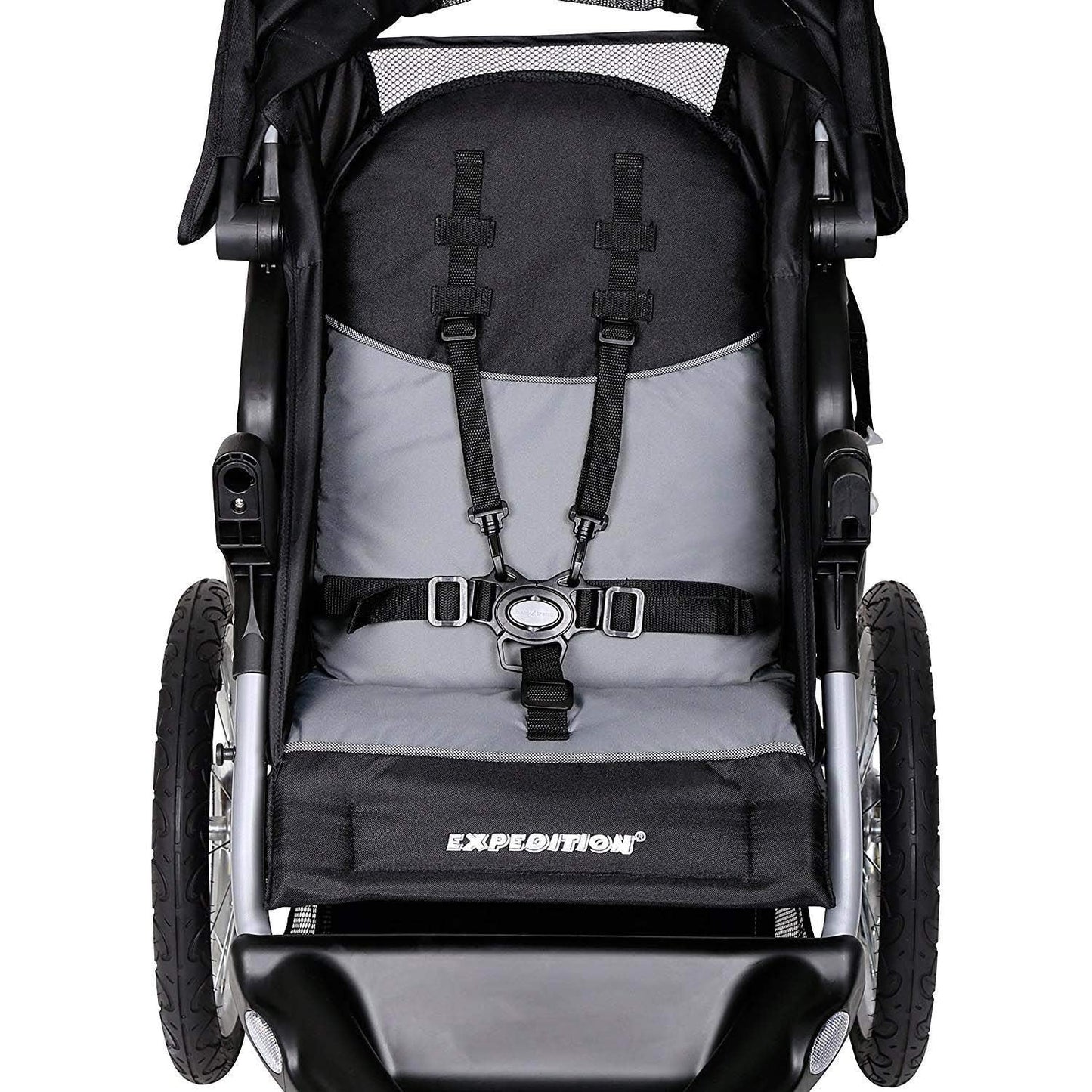 Baby Trend Expedition® Jogger Travel System with EZ Flex-Loc® Infant Car Seat, Millenium White