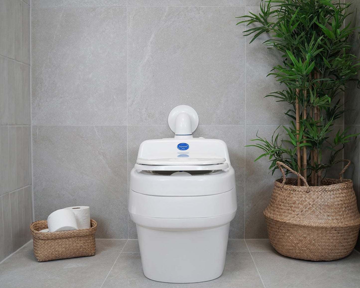Separett Villa Urine-Separating Compost Toilet