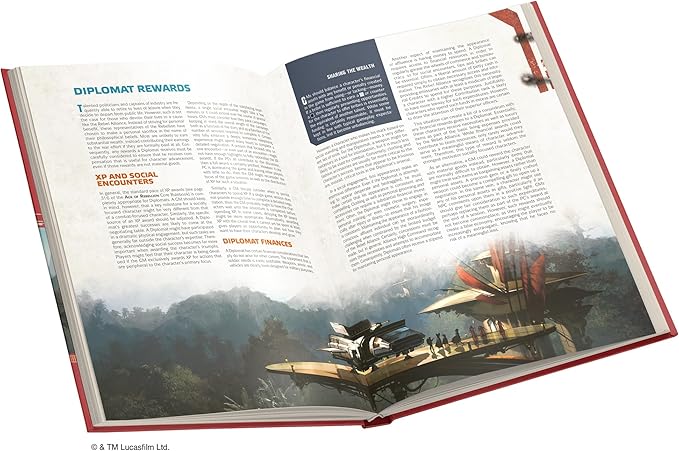 Asmodee Star Wars: Age of Rebellion Roleplaying Game Desperate Allies SOURCEBOOK - New Species Specializations & Rebel Base Rules RPG for Kids & Adults Ages 14+ 3-5 Players